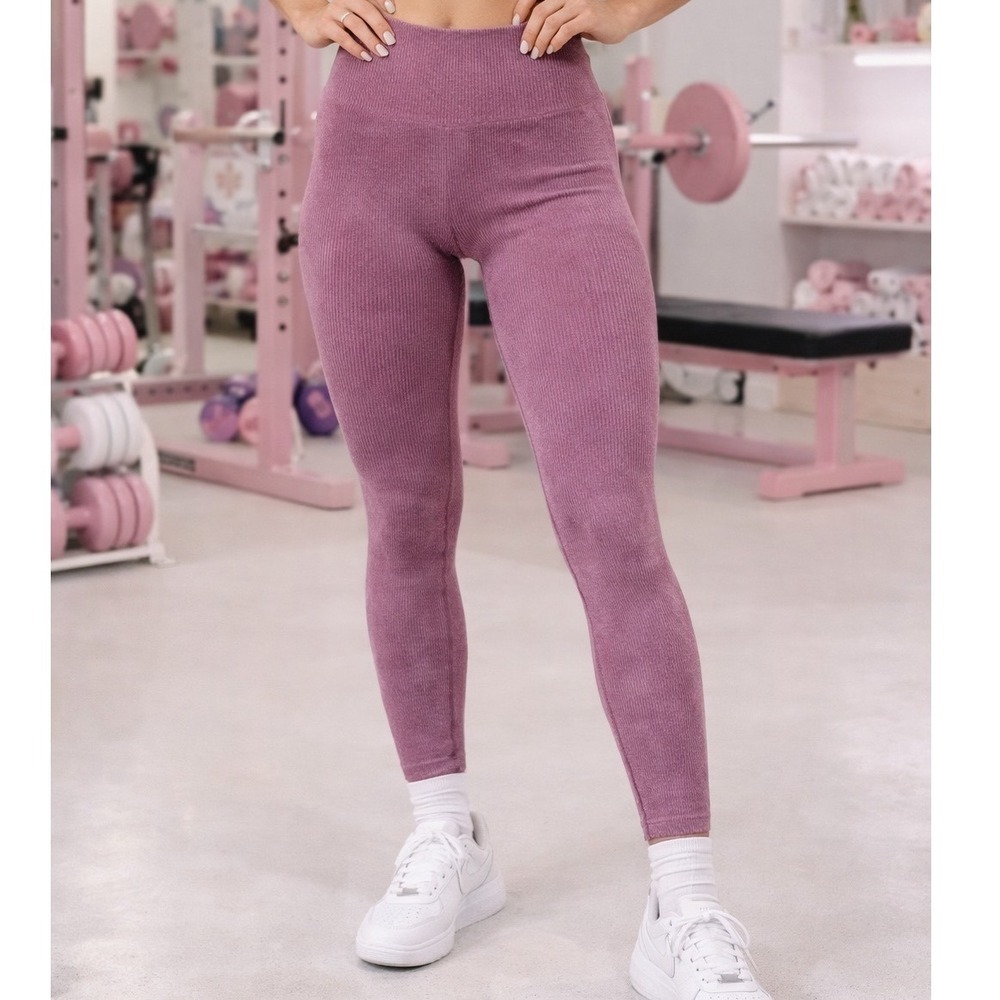 Z2 Bo + Tee High Rise Leggings Purple Women's Workout Leggings Sculpted